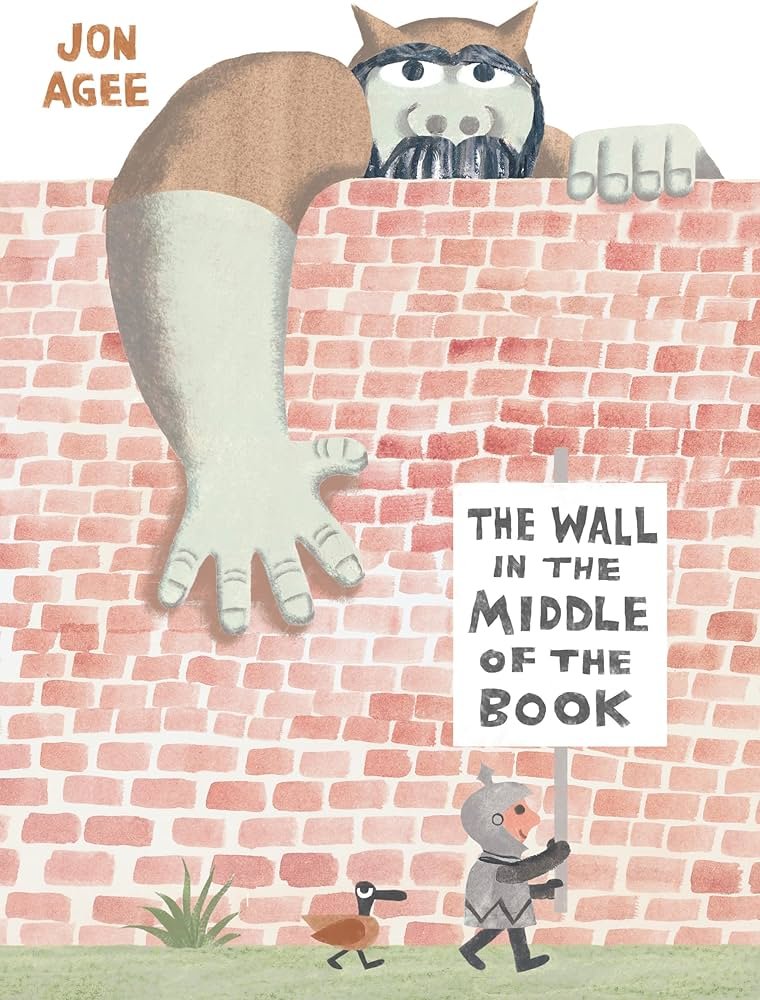 cover The wall in the middle of the book
